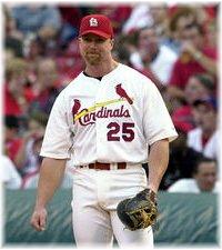 Mark at Busch Stadium 2000