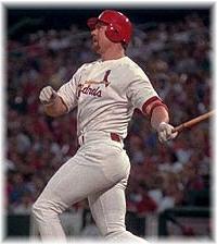 Mark at Busch Stadium 97-98